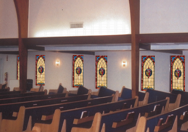 church window film